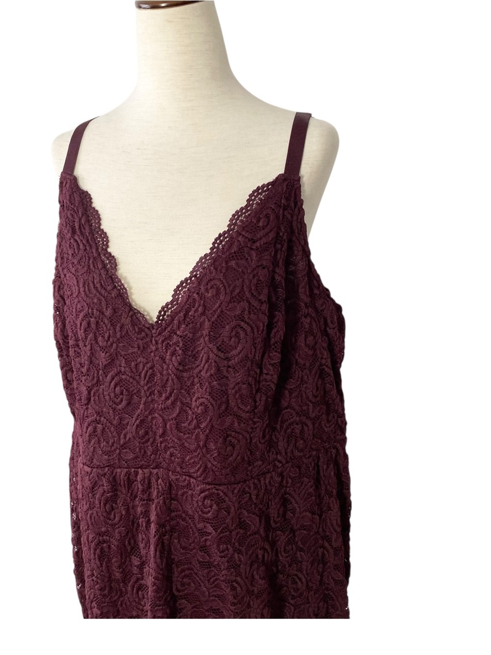 NWT TORRID Lace Cami High Low Dress - Picture 4 of 8